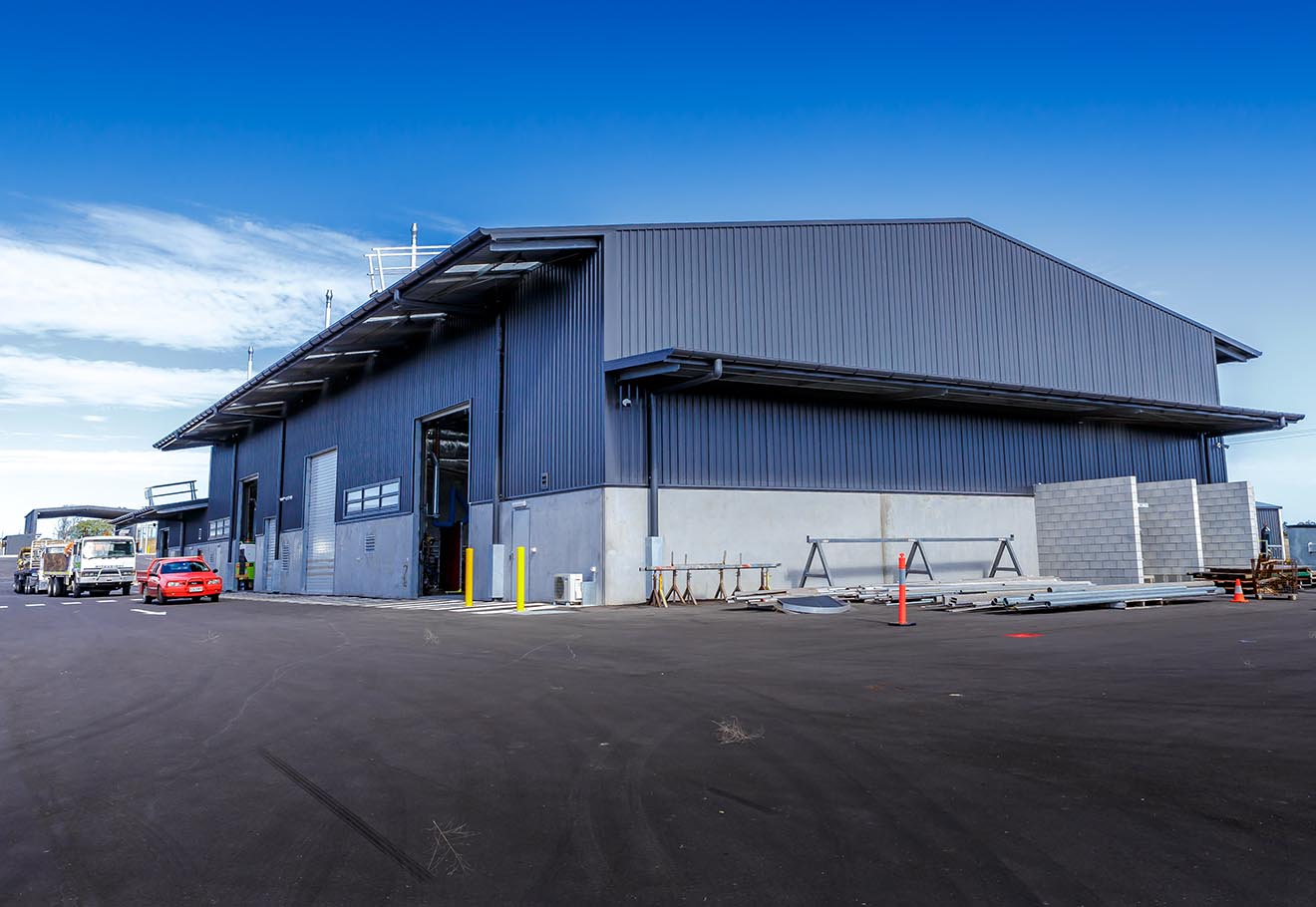 Toowoomba Regional Council Fleet industrial shed